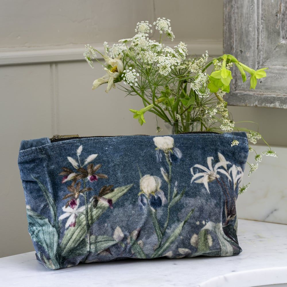 Velvet Bearded Iris Pouch