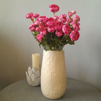 Meadow Sweet Cream Vase