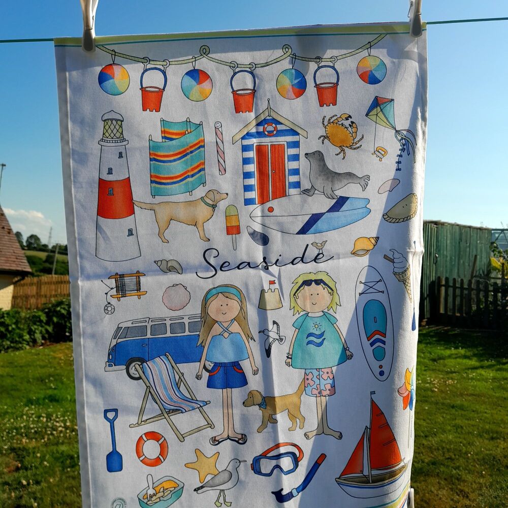 Seaside Teatowels