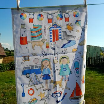 Seaside Teatowels