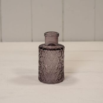 Blue Glass Decorative Jar