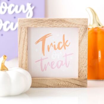 Trick or Treat Sign