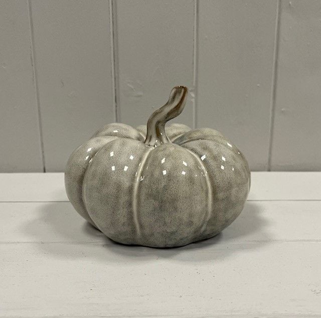 Large Ceramic Pumpkin
