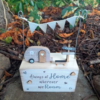 Caravan Wood Block