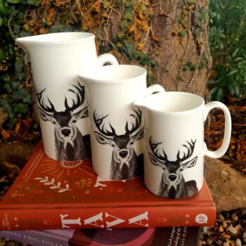 Bone China Stag Jug