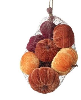 Bag of Velvet Pumpkins