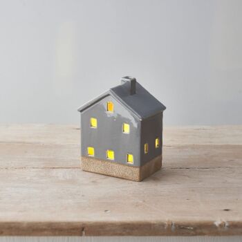 Light Up Grey House
