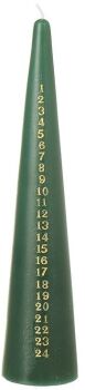Green Advent Candle