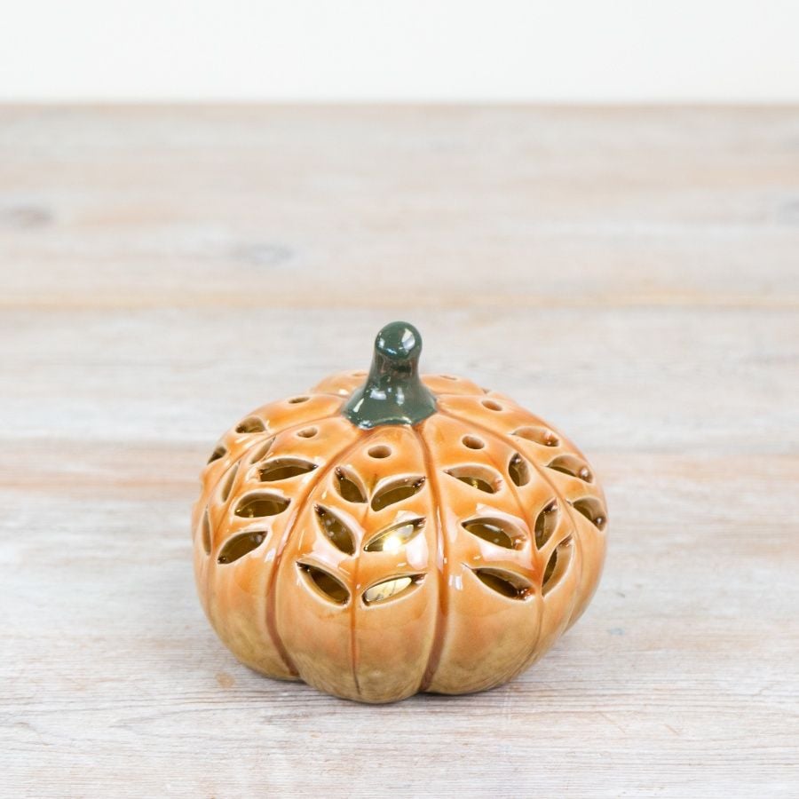 Light-up Orange Pumpkin