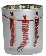 Christmas Stocking Candle Holder