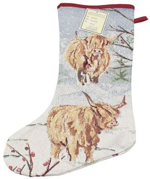 Highland Cow Stocking