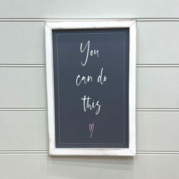 You Can Do This Plaque