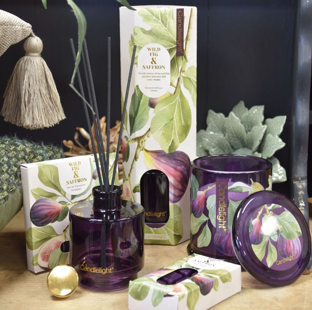 Wild Fig & Saffron Candles