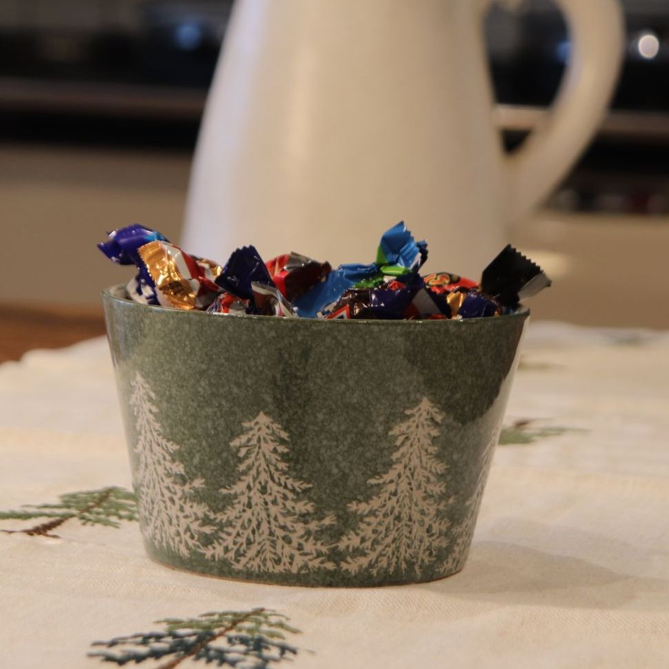 Tree Embossed Nibbles Bowl