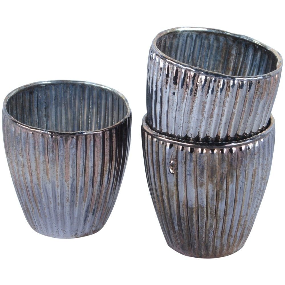 Antique Silver Votive