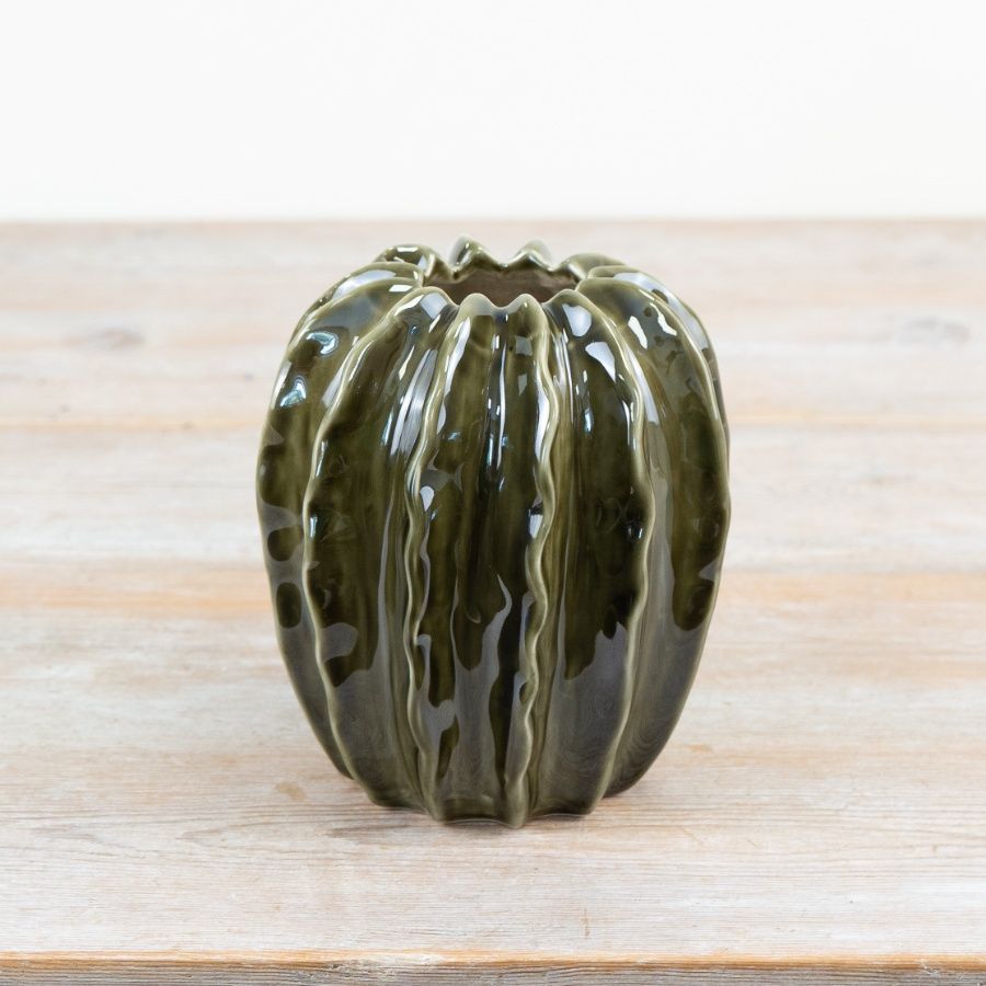 Green Pod Vase