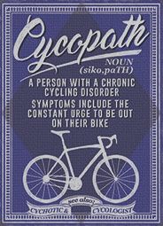 Cycopath Metal Sign