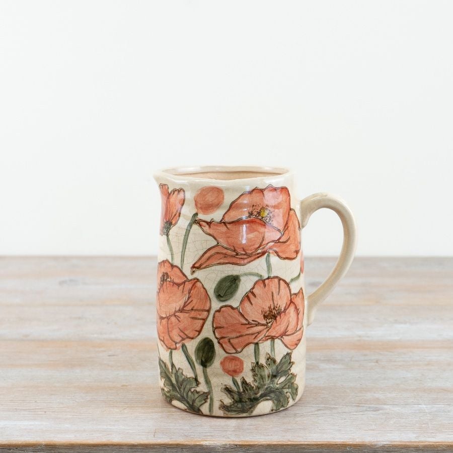 Poppy Jug Vase