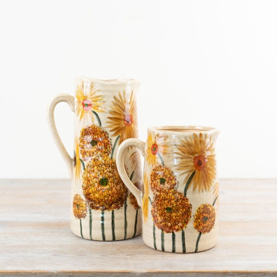 Sunflower Jugs