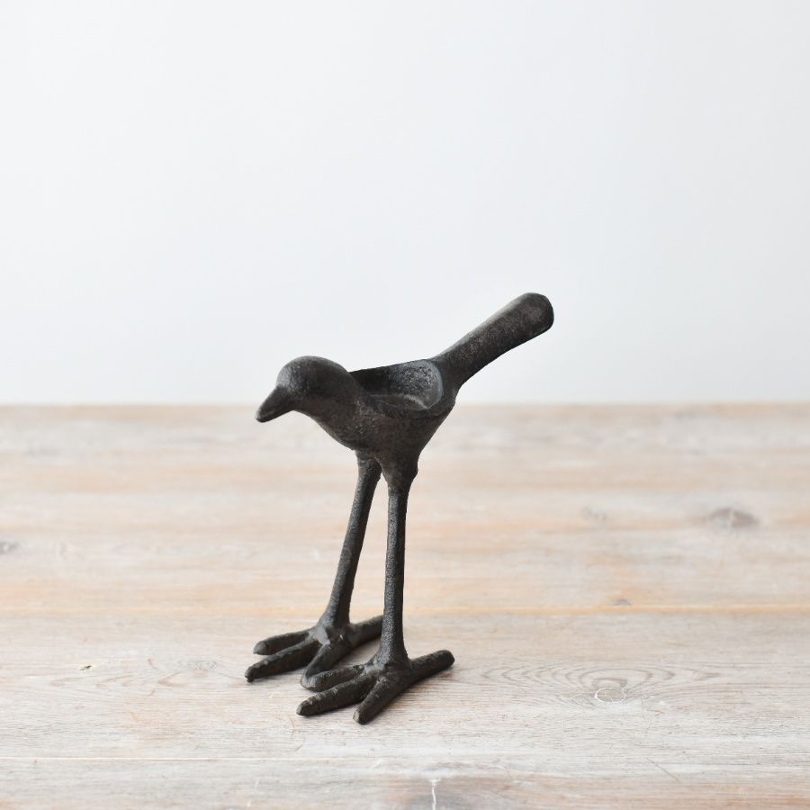 Cast Iron Long Legged Bird