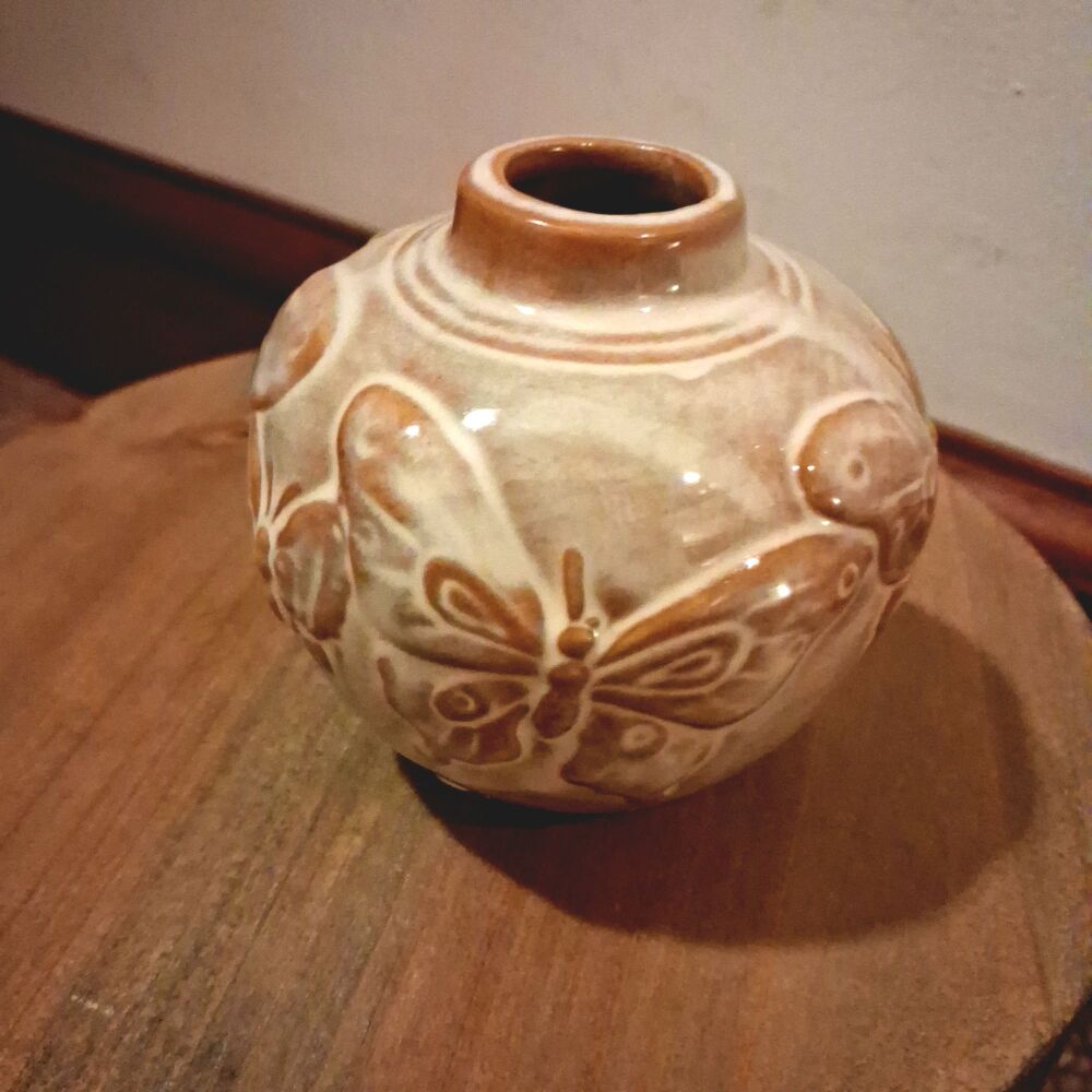 Butterfly Mini Bud Vase