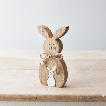 Stacking Wooden Jigsaw Bunny