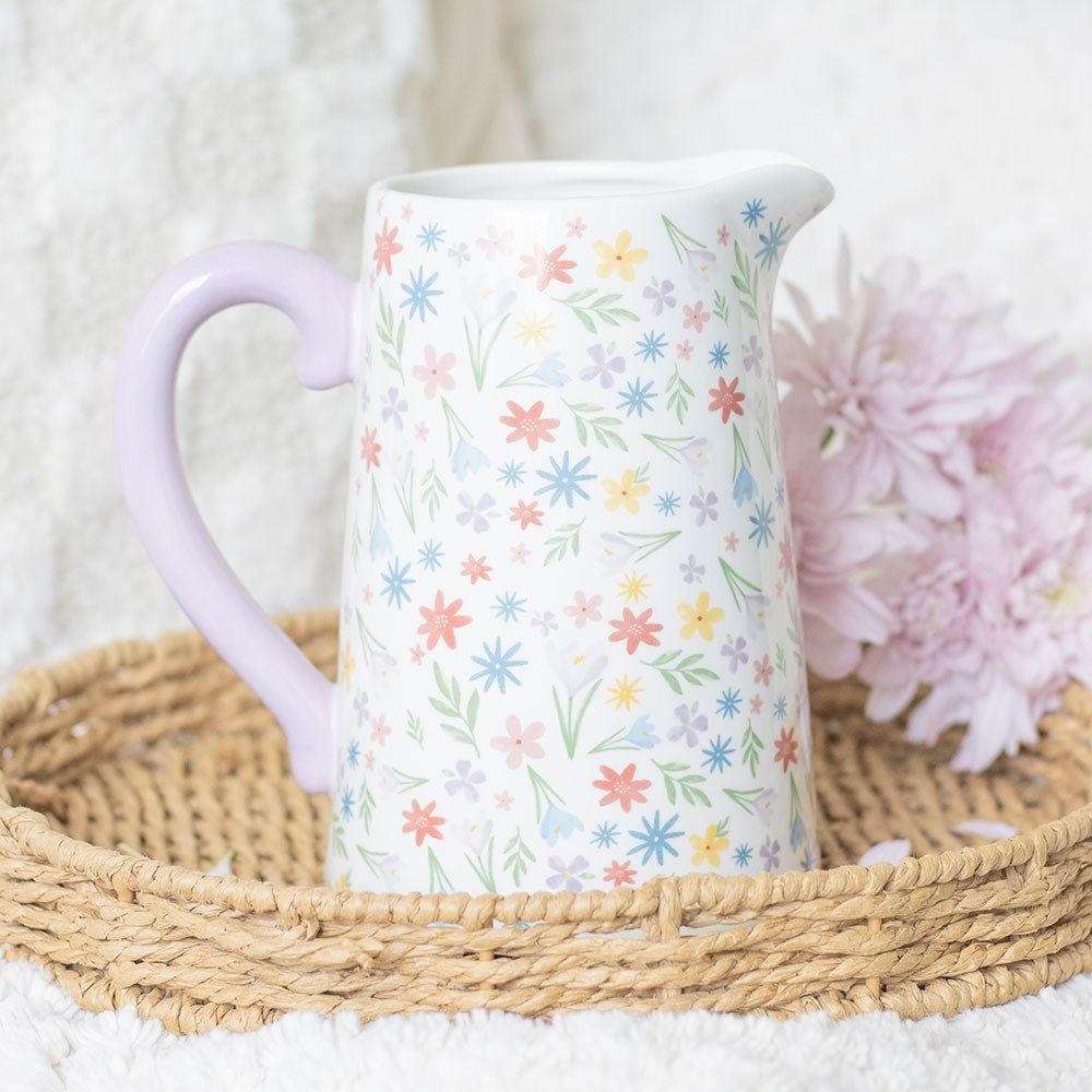 Spring Floral Jug
