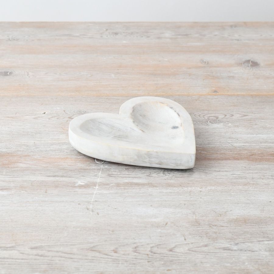 Wooden Heart Dish