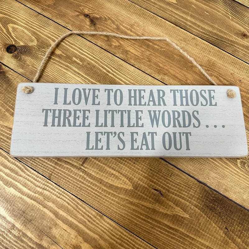Let's Eat Out Plaque