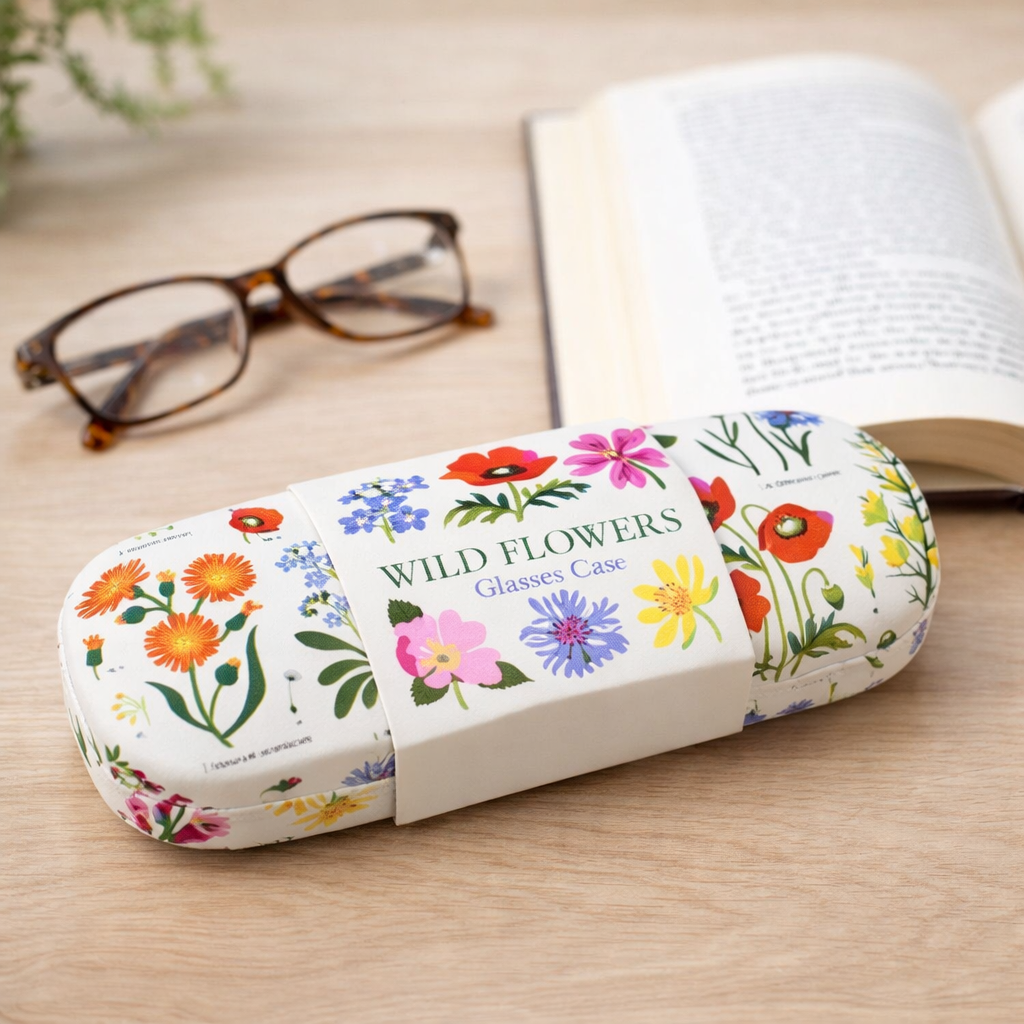 Wild Flowers Glasses Case