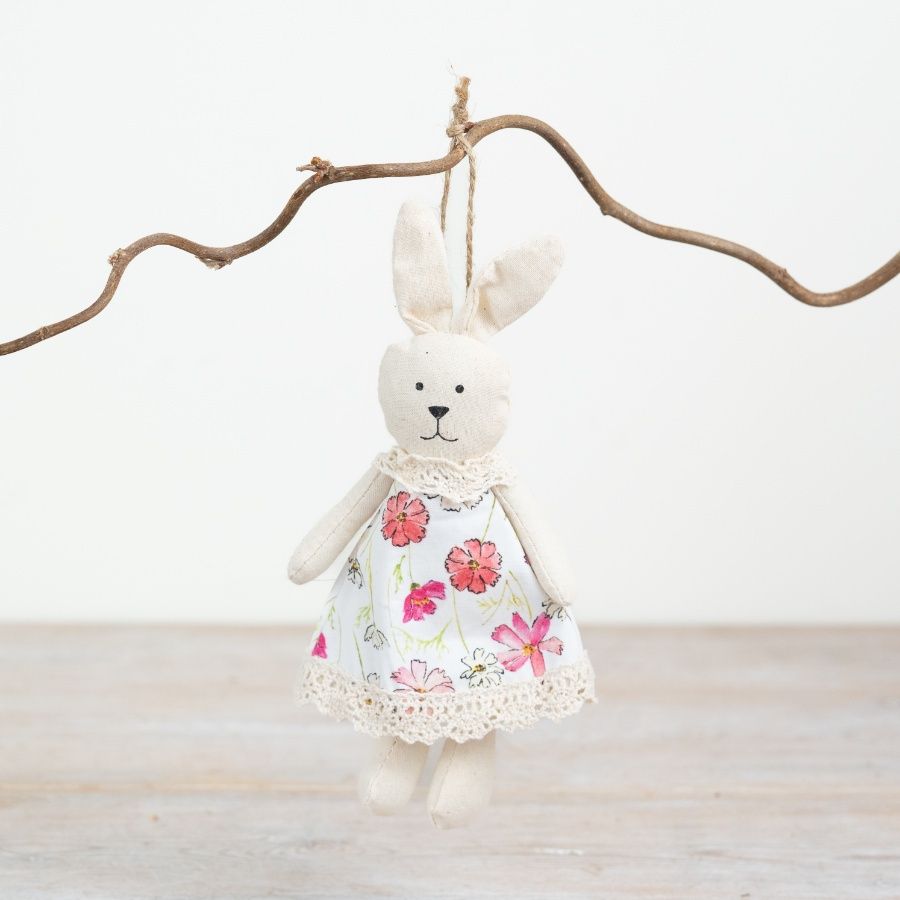 Floral Dress Rabbit