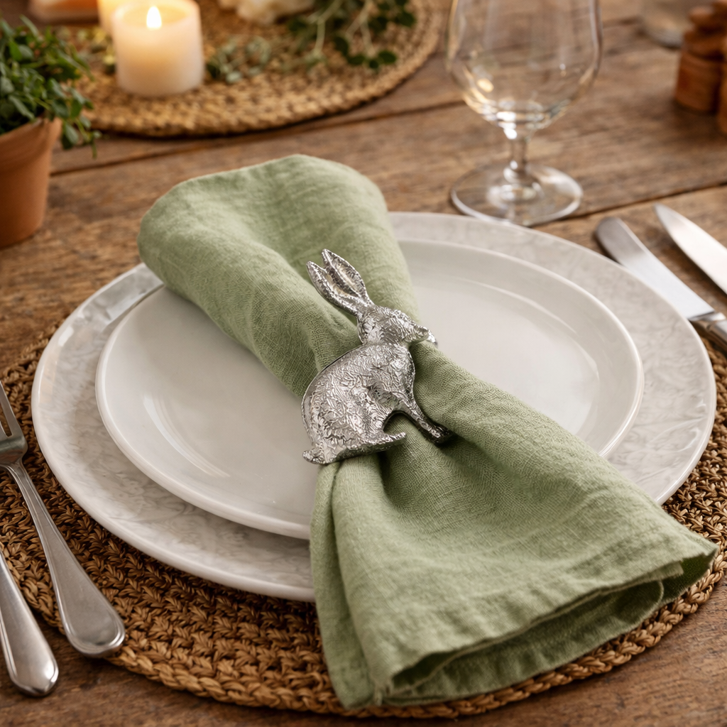 Rabbit Napkin Rings