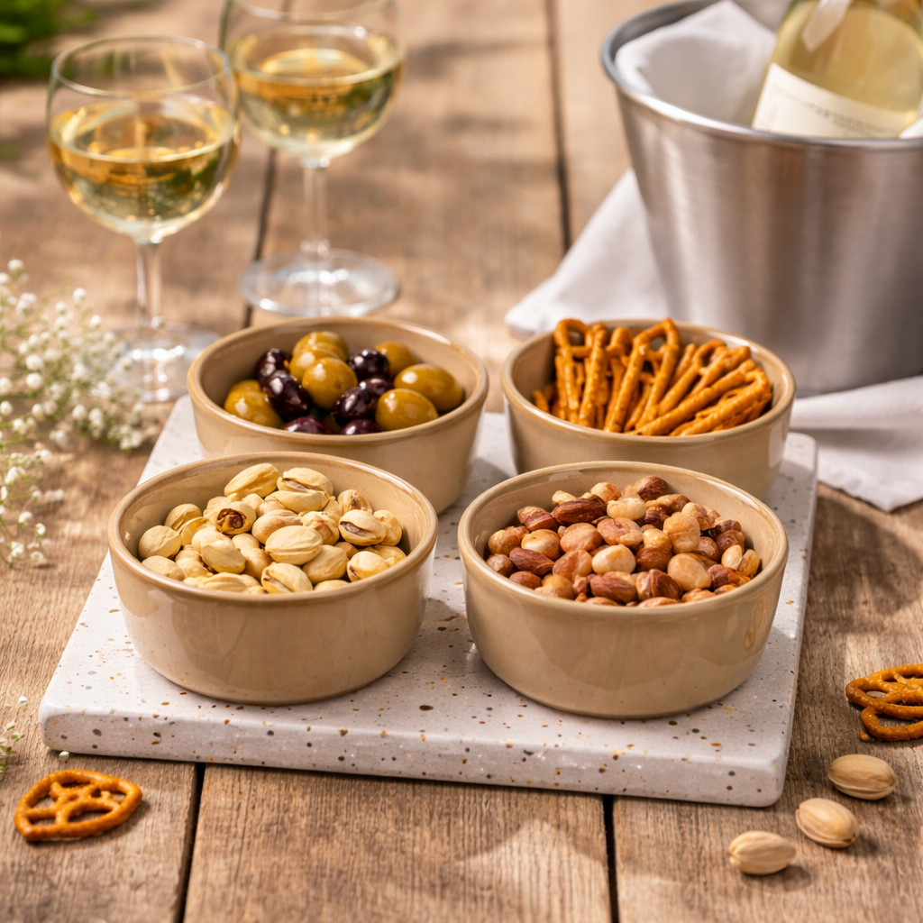 Terrazzo Snack Bowls Set