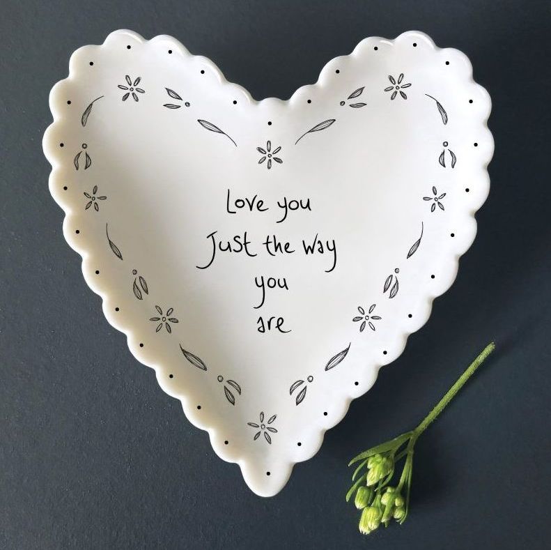 Love You Just The Way You Are Dish
