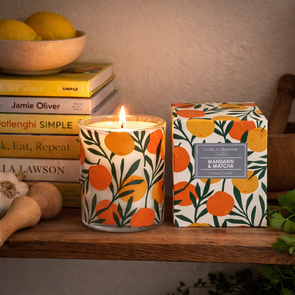 Matcha & Mandarin Scented Candle