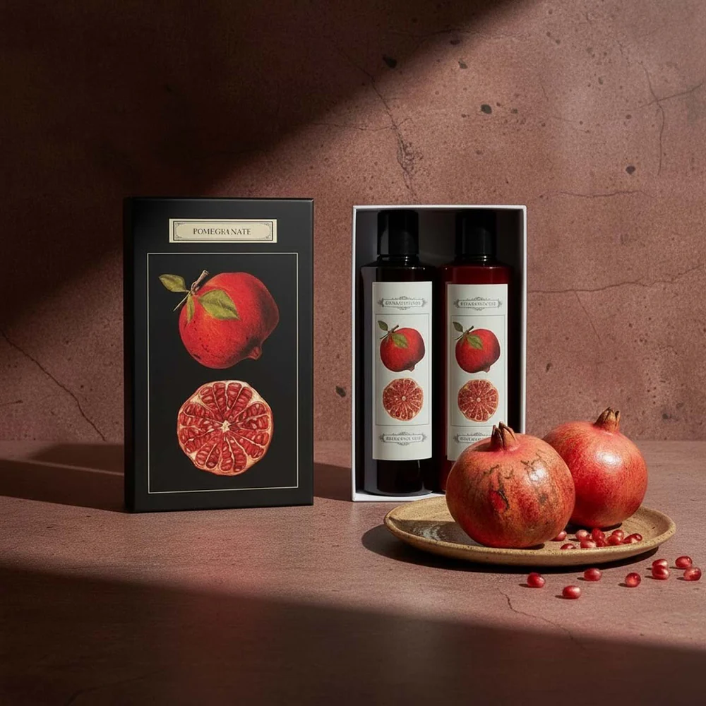 Pomegranate Hand and Body Wash & Lotion Duo