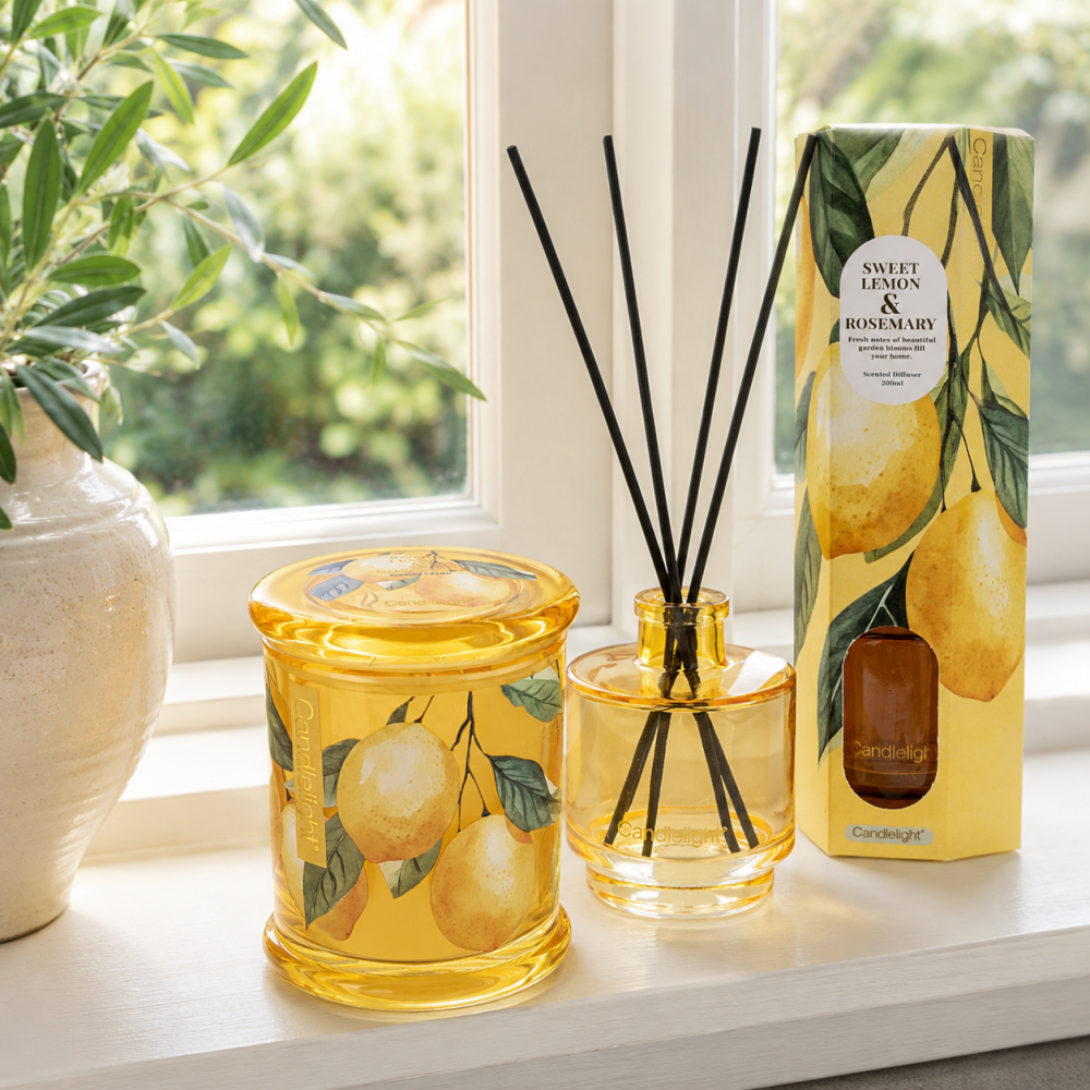Lemon & Rosemary Home Fragrances