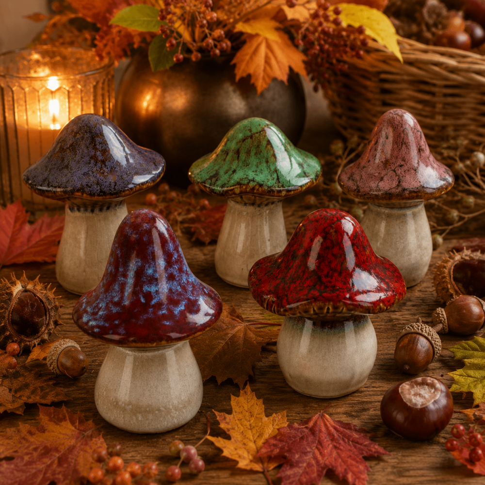 Ceramic Mushrooms