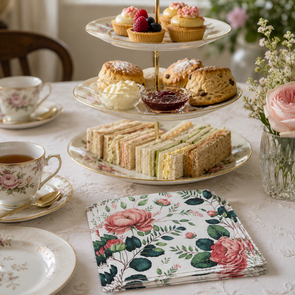 Rose Napkins
