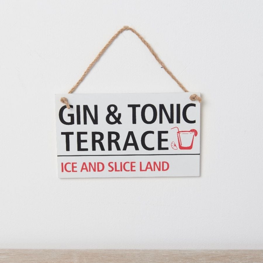 Gin Terrace Sign