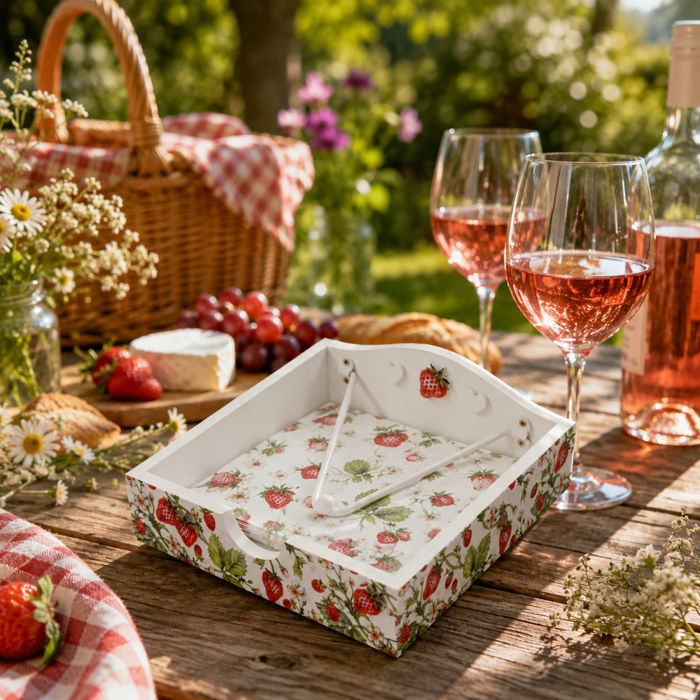 Strawberry Napkin Holder