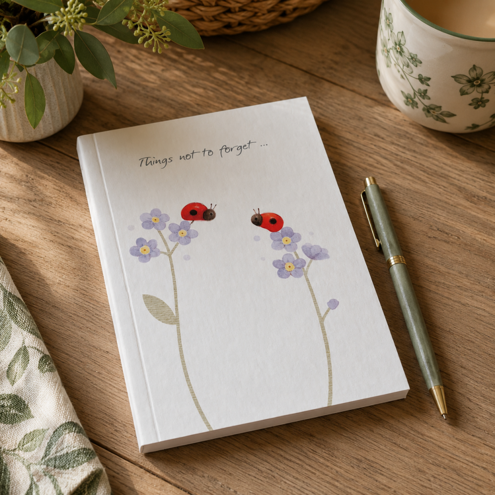 Things Not to Forget Notebook