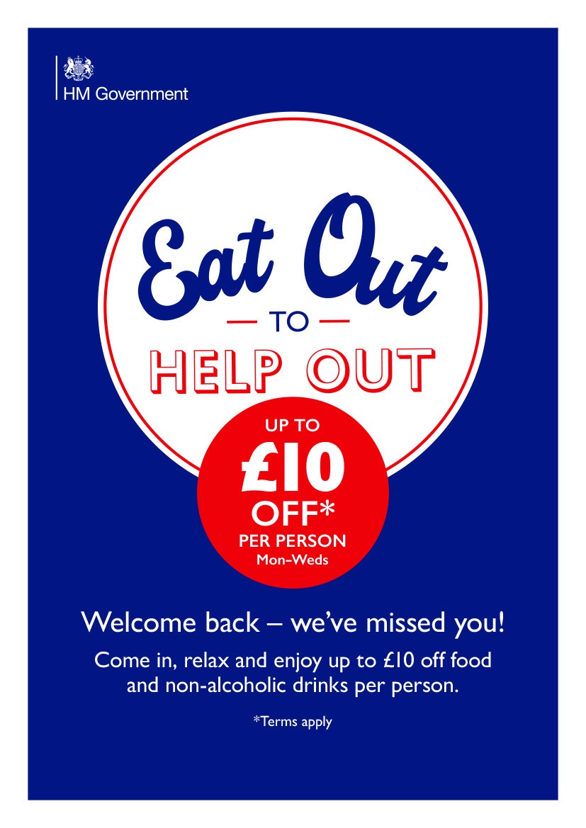 Taunton-Hotels.com | â€˜Eat Out To Help Outâ€™ - Full list of Taunton Restaurants