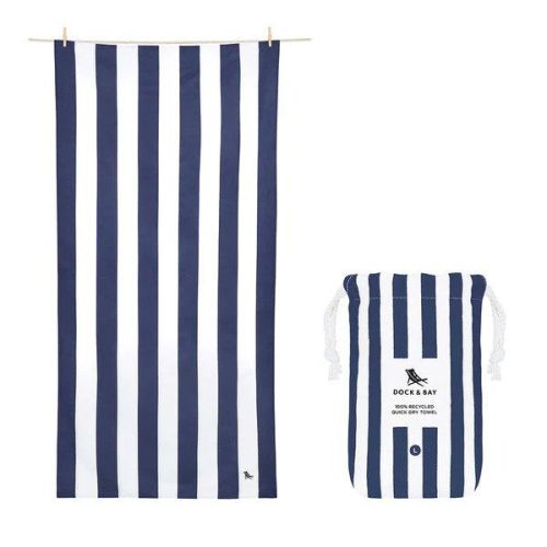 Dock & Bay - Quick Dry Towels - Cabana - Whitsunday Blue - FREE P&P