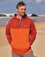 Saltrock Speed Embroidery - Mens 1/4 Neck Zip - Red - FREE P&P