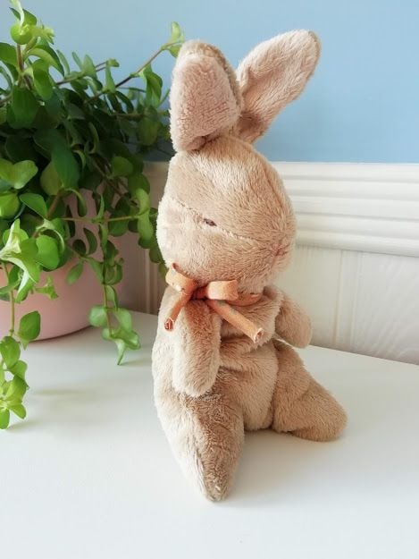 Maileg Baby Bunny with Ocher Ribbon