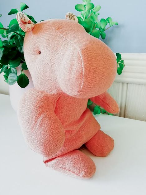 Maileg, Safari Friends, Small Hippo, Apricot