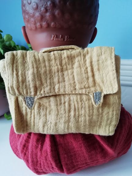 Minikane, Doll Backpack - Mustard