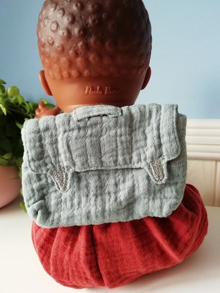 Minikane, Doll backpack - Blue