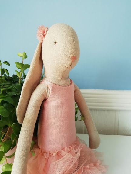 Maileg, Bunny Ballerina Size 3 - Rose